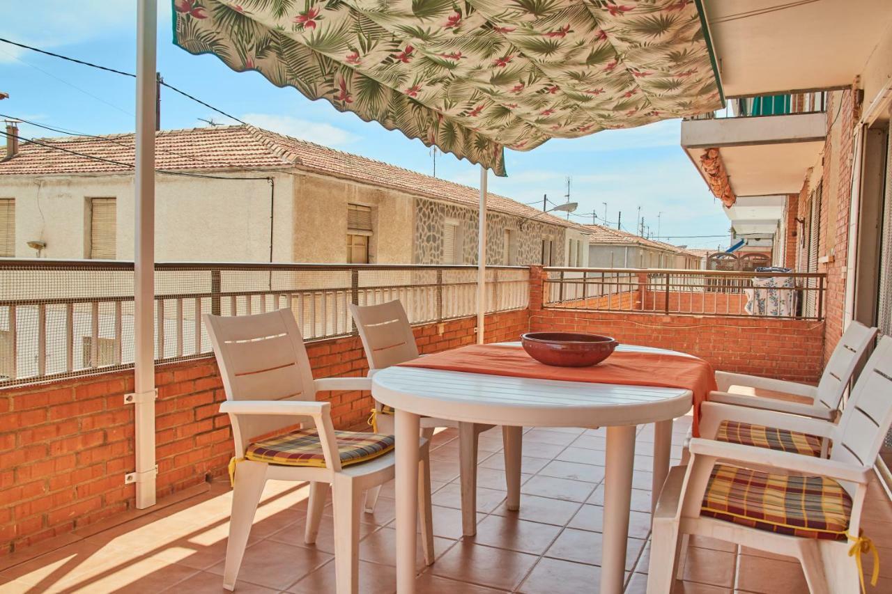 Grosse Sonnenterrasse, 200 Meter Zum Strand... Santa Pola Exterior photo